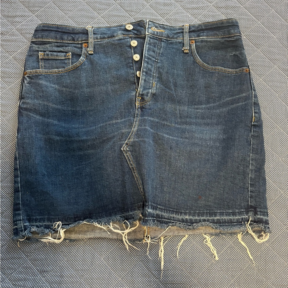 Old Navy Blue Denim Skirt